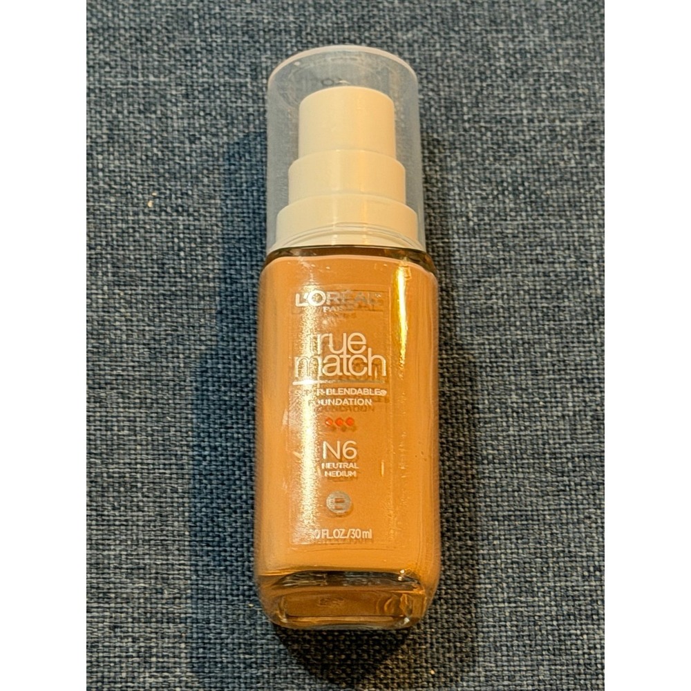 L'Oreal True Match super blendable foundation - N6 Neutral‎ Medium - see note